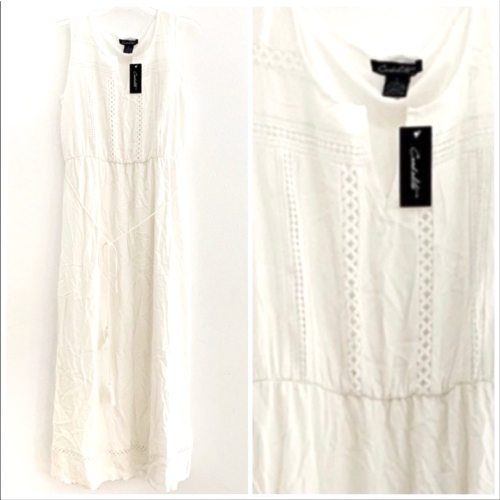 Candalete • White Bohemian Maxi
